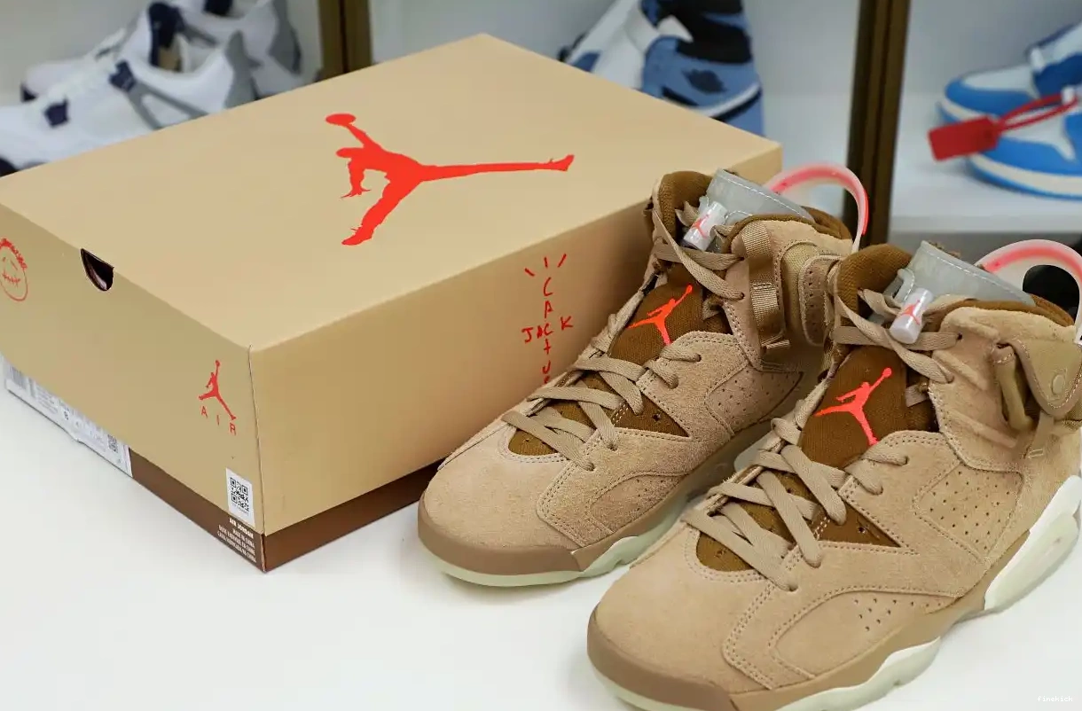 Travis Air Jordan Retro Scott x Khaki